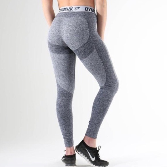 Gymshark Flex leggings in sapphire perfect condition - Picture 3 of 3